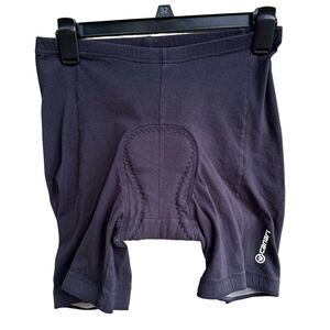 Canari Cycling‎ Shorts Womens Medium Black Padded Shorts Cotton Spandex Biker
